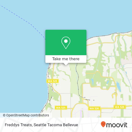 Mapa de Freddys Treats