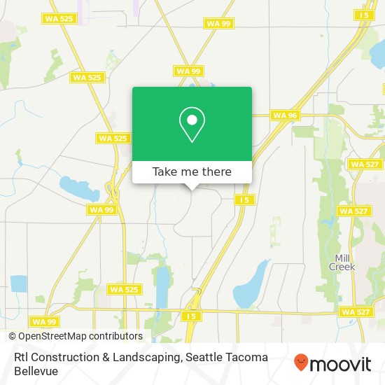 Rtl Construction & Landscaping map