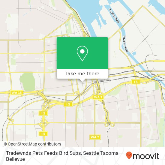 Tradewnds Pets Feeds Bird Sups map