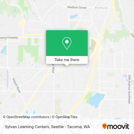 Sylvan Learning Centers map