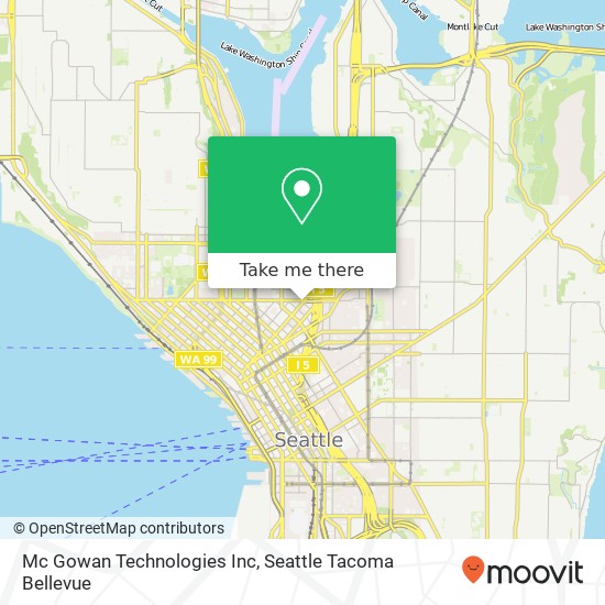 Mapa de Mc Gowan Technologies Inc