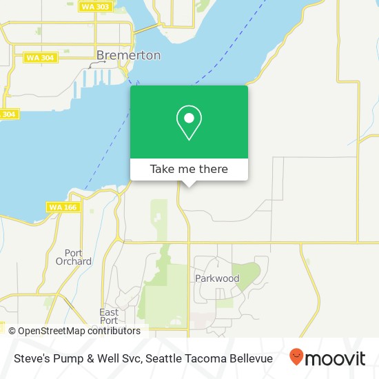 Steve's Pump & Well Svc map