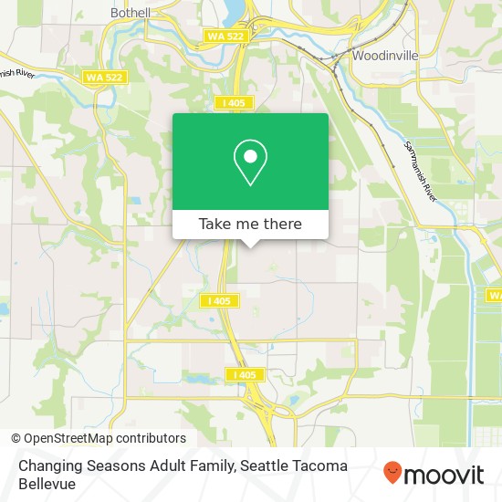 Changing Seasons Adult Family map