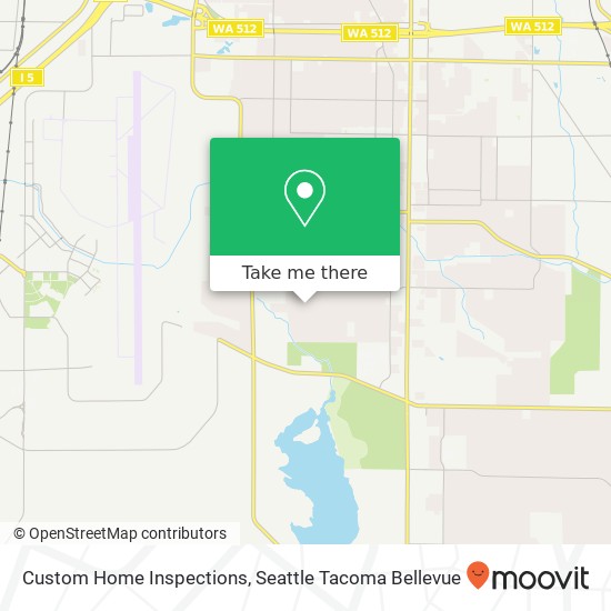 Custom Home Inspections map