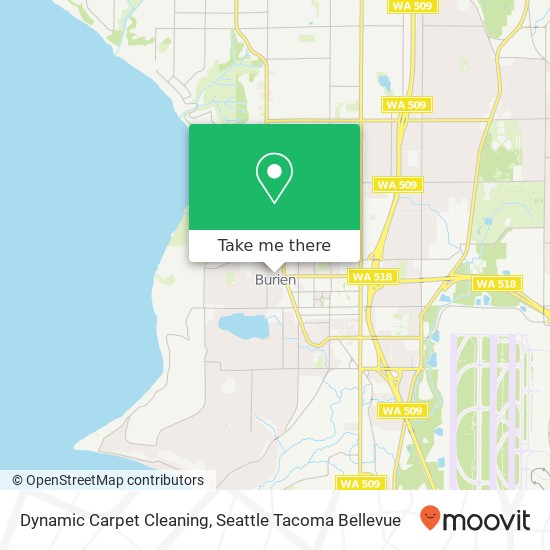 Mapa de Dynamic Carpet Cleaning