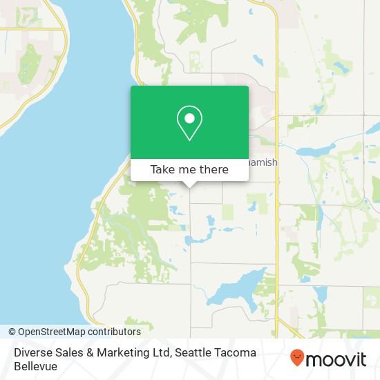 Diverse Sales & Marketing Ltd map