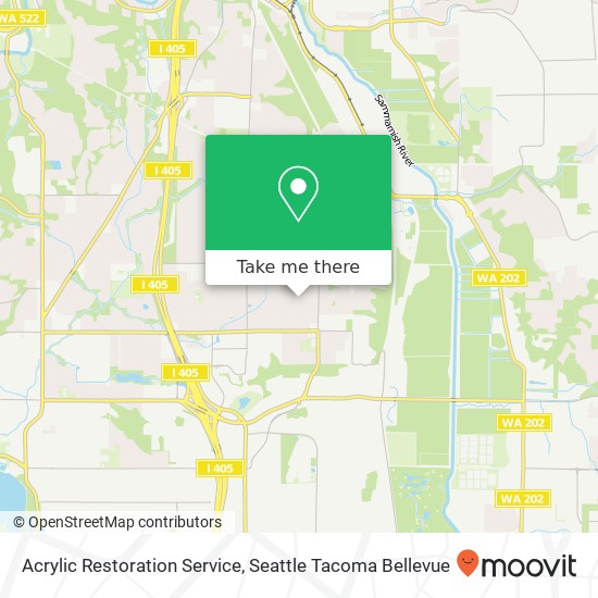 Acrylic Restoration Service map