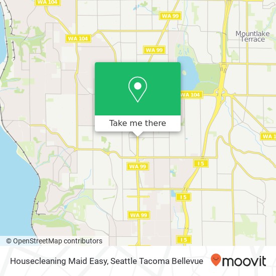 Mapa de Housecleaning Maid Easy