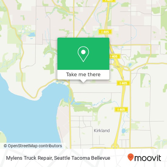 Mapa de Mylens Truck Repair