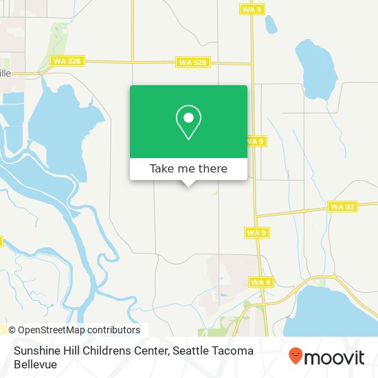 Mapa de Sunshine Hill Childrens Center