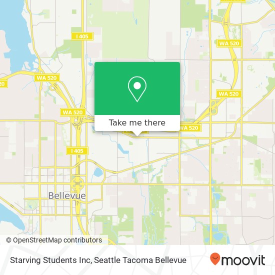 Starving Students Inc map