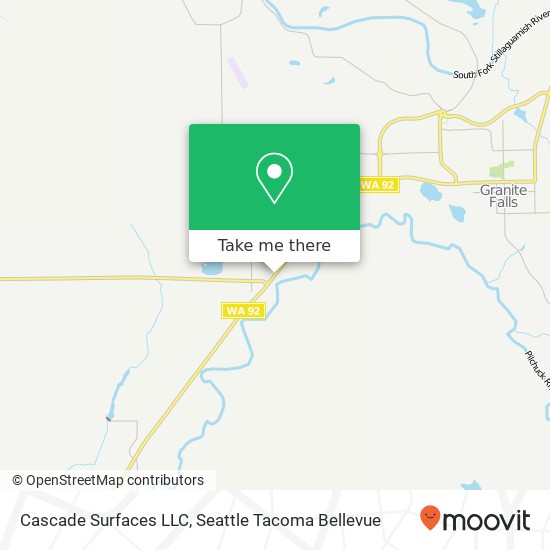 Cascade Surfaces LLC map