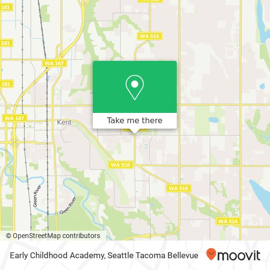 Early Childhood Academy map