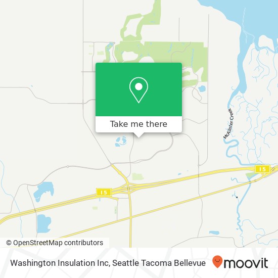 Mapa de Washington Insulation Inc