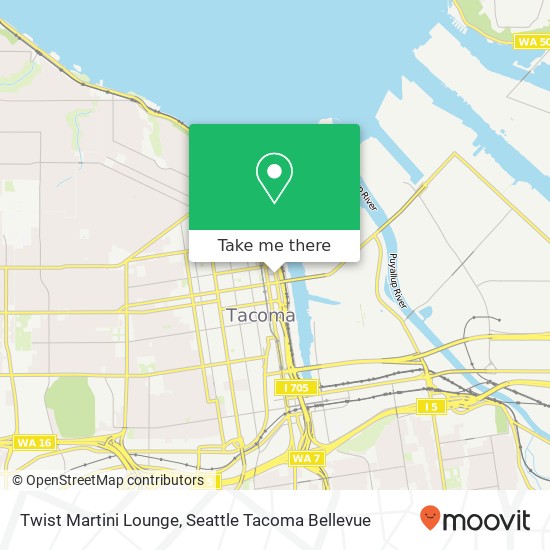 Twist Martini Lounge map