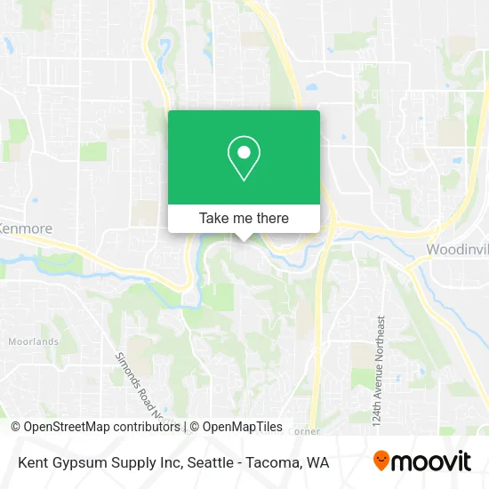 Mapa de Kent Gypsum Supply Inc
