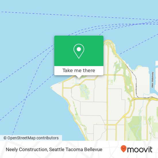 Neely Construction map