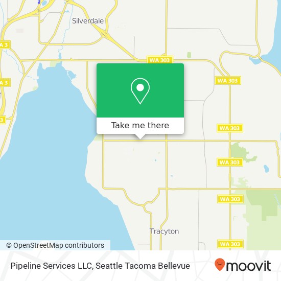 Mapa de Pipeline Services LLC