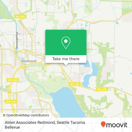 Alden Associates Redmond map