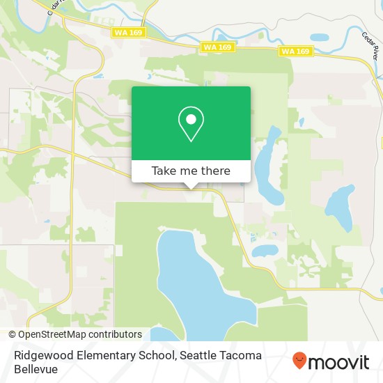 Ridgewood Elementary School map