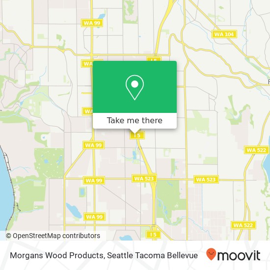 Morgans Wood Products map