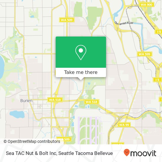 Mapa de Sea TAC Nut & Bolt Inc