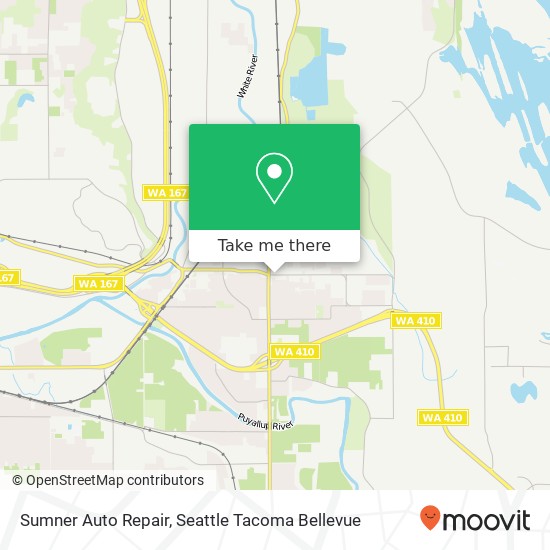 Sumner Auto Repair map