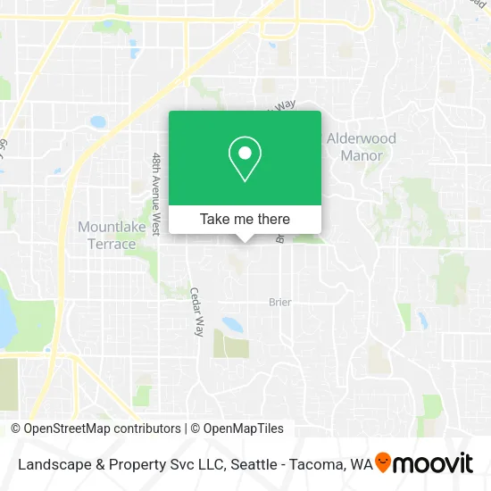 Landscape & Property Svc LLC map
