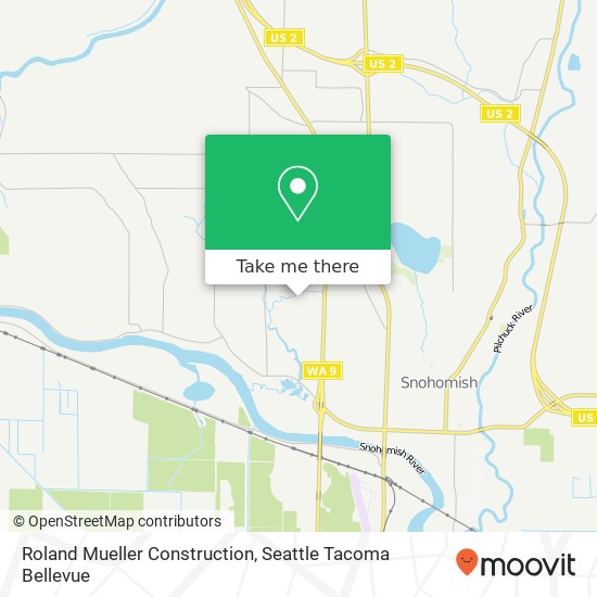 Mapa de Roland Mueller Construction