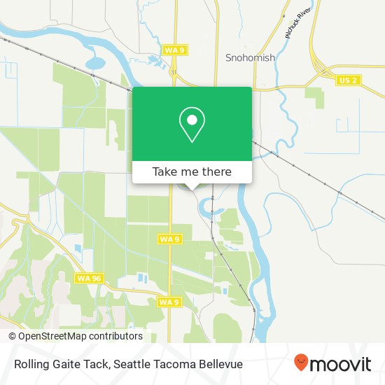 Rolling Gaite Tack map