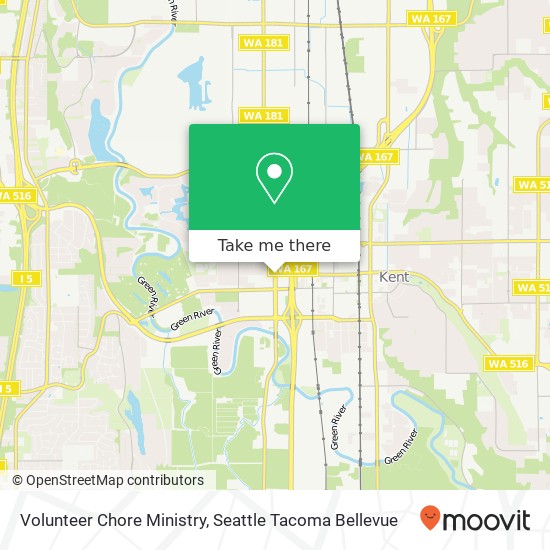 Volunteer Chore Ministry map