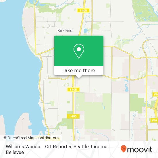 Williams Wanda L Crt Reporter map