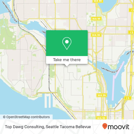 Top Dawg Consulting map