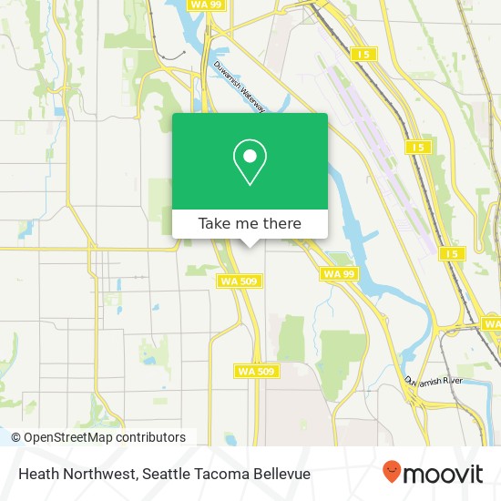 Heath Northwest map