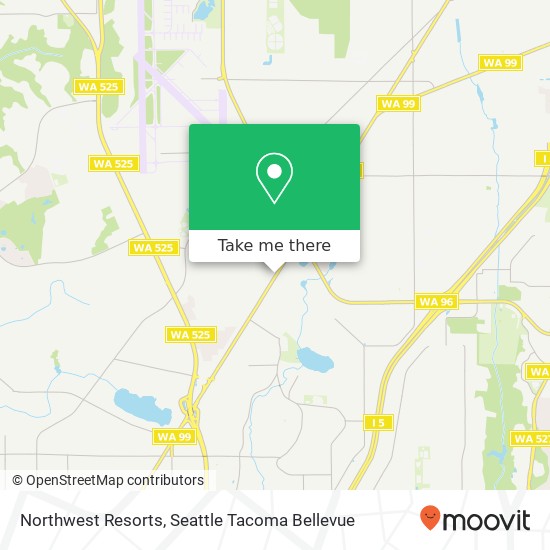 Mapa de Northwest Resorts