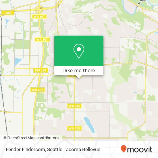 Fender Findercom map