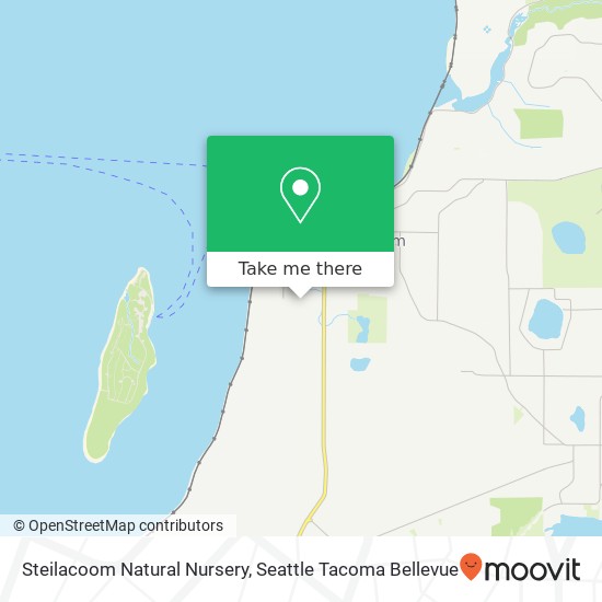 Mapa de Steilacoom Natural Nursery