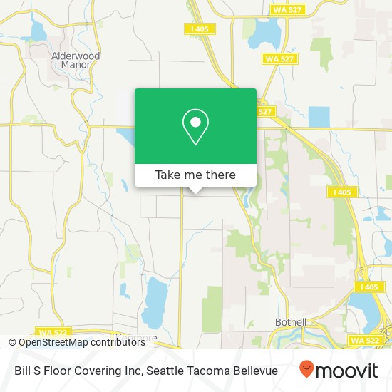 Bill S Floor Covering Inc map