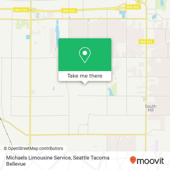 Mapa de Michaels Limousine Service