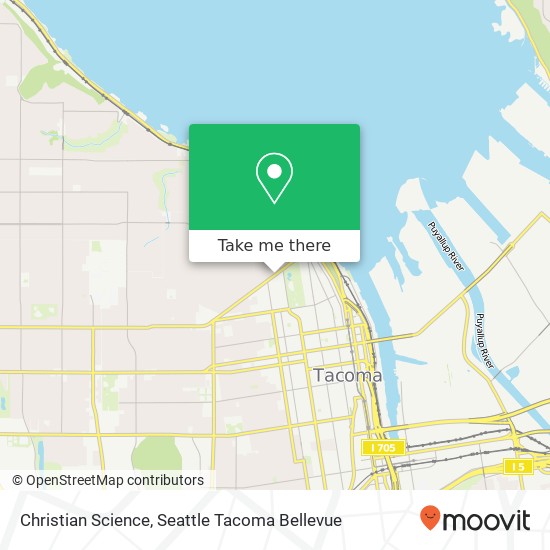 Christian Science map