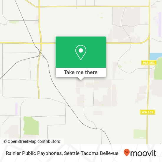 Rainier Public Payphones map