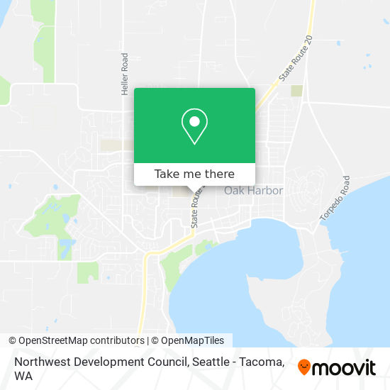 Northwest Development Council map