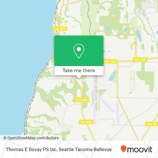 Thomas E Sovay PS Inc map