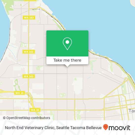 North End Veterinary Clinic map