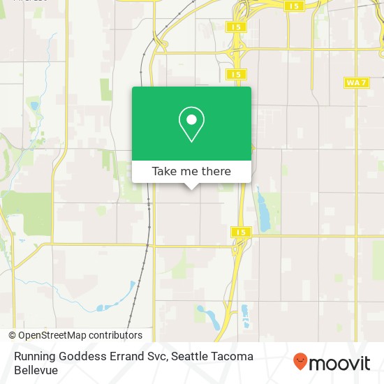 Mapa de Running Goddess Errand Svc
