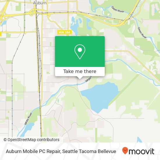 Mapa de Auburn Mobile PC Repair