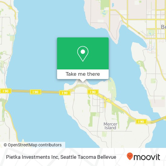 Pietka Investments Inc map