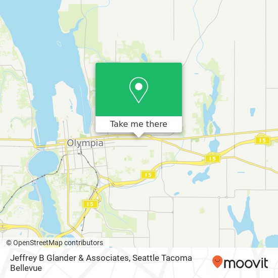 Jeffrey B Glander & Associates map