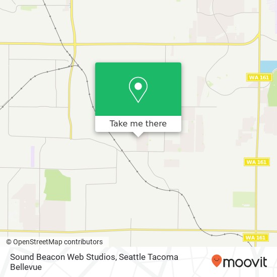 Mapa de Sound Beacon Web Studios
