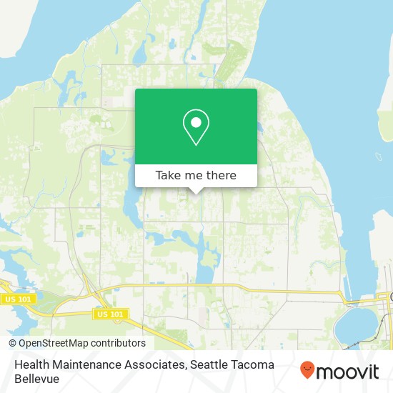 Health Maintenance Associates map